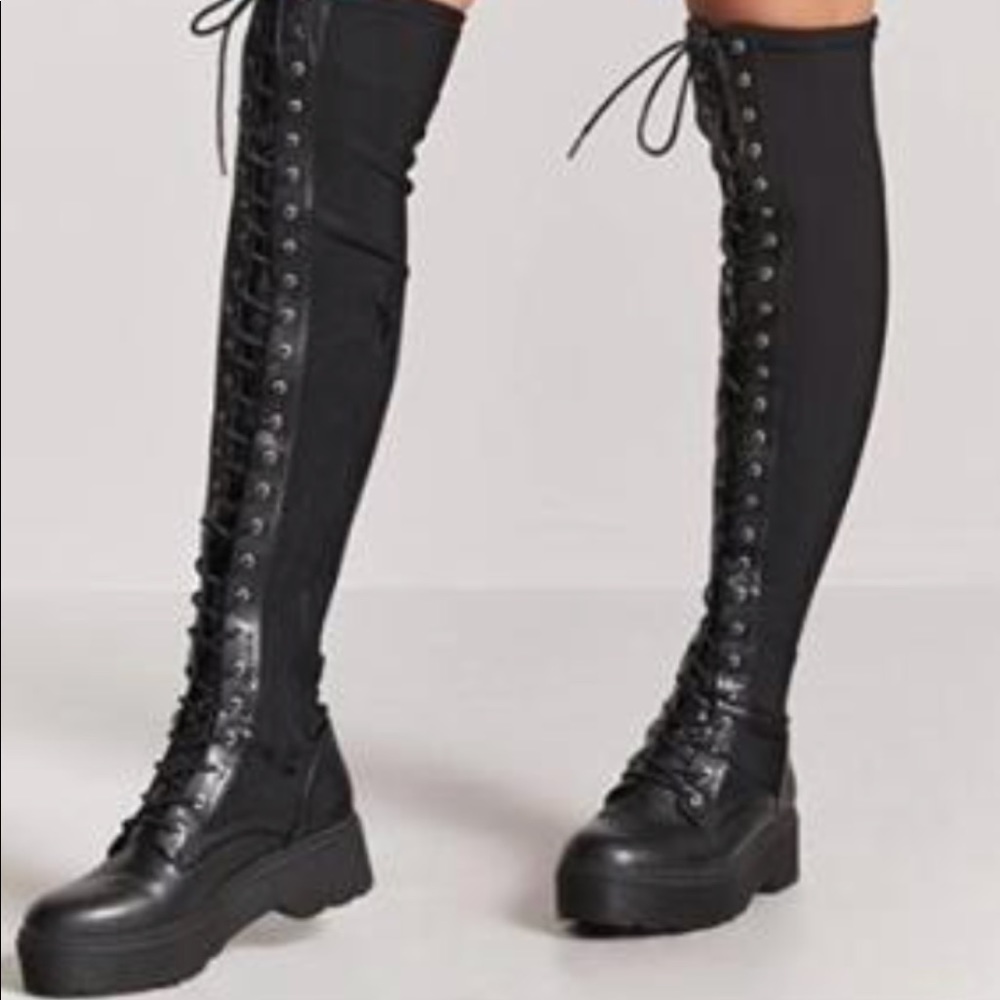 ISO forever 21 combat boots